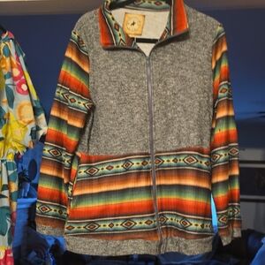 Colorful Patterned Women's Jacket